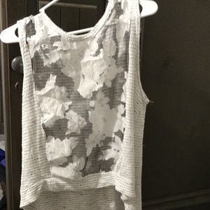 Transparent flower top